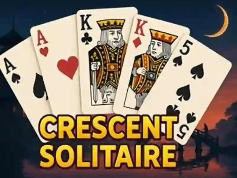 Žaidimas Crescent Solitaire internete