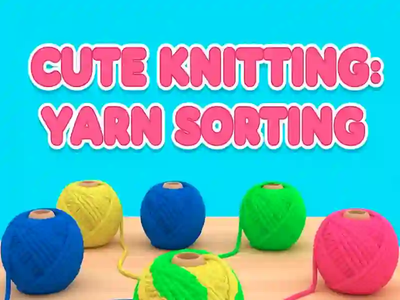Žaidimas Cute Knitting: Yarn Sorting internete