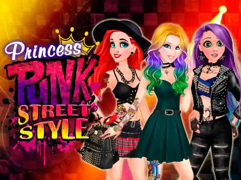 Žaidimas Princess Punk Street Style internete
