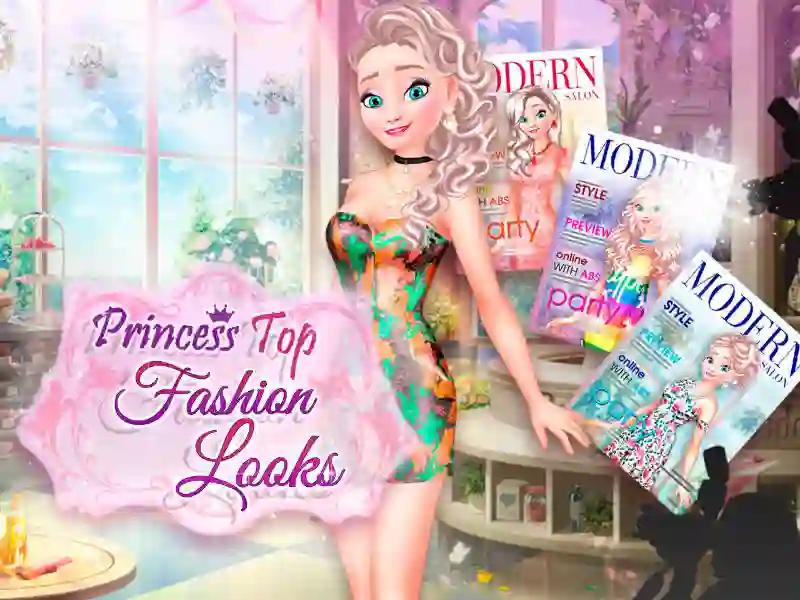 Žaidimas Princess Top Fashion Looks internete