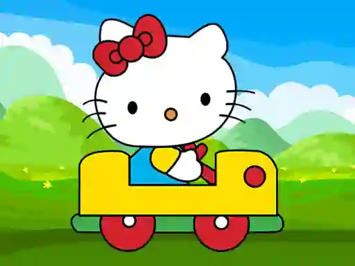 Žaidimas Cute Kitty Car Jigsaw internete