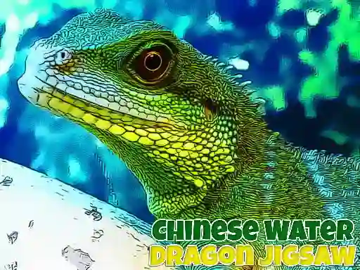 Žaidimas Chinese Water Dragon Jigsaw internete