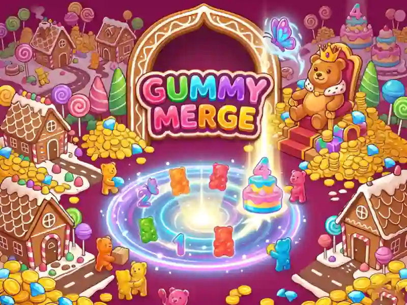 Žaidimas Gummy Merge internete