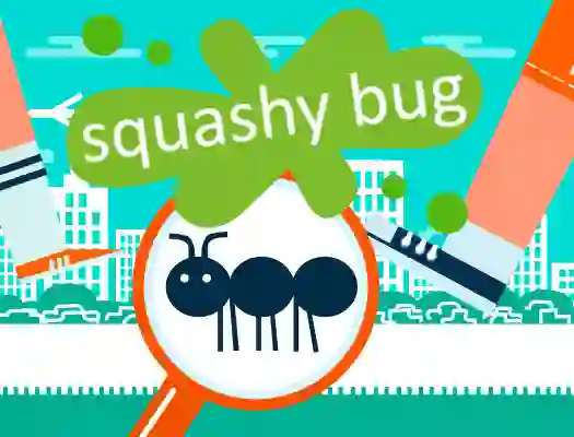 Žaidimas Squashy Bug internete