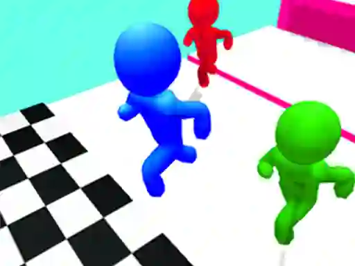 Žaidimas Stickman Race 3d internete