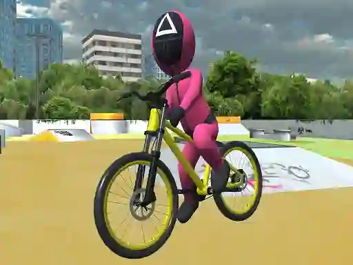 Žaidimas Squid Gamer BMX Freestyle internete