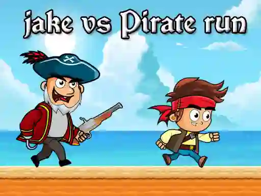 Žaidimas Jake vs Pirate Run internete