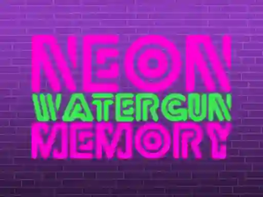 Žaidimas Neon Watergun Memory internete