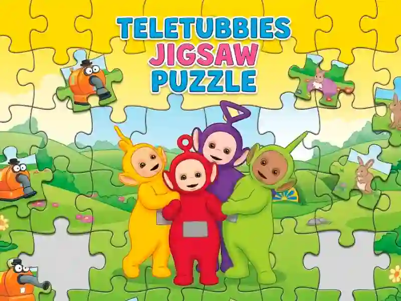 Žaidimas Teletubbies Jigsaw Puzzle internete