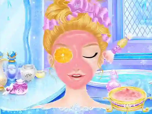 Žaidimas Princess Salon Frozen Party internete