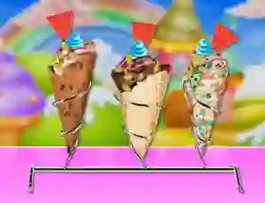 Žaidimas Homemade Ice Cream Cooking internete
