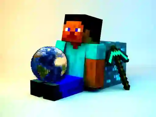 Žaidimas Mineblock Earth Survival internete