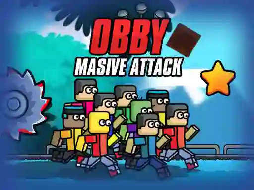 Žaidimas Obby Massive Attack internete