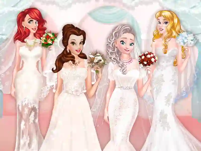 Žaidimas Princesses Bridal Salon internete