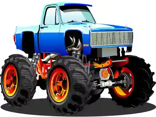 Žaidimas Monster Truck Puzzle internete