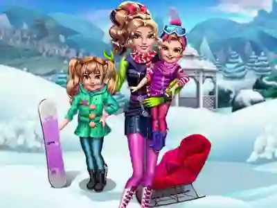 Žaidimas Twins Winter Fun! internete