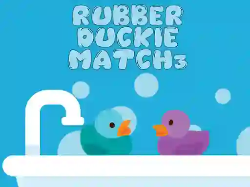 Žaidimas Rubber Duckie Match 3 internete