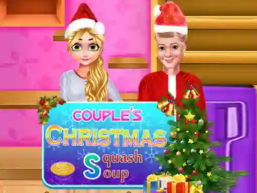 Žaidimas Couple Christmas Squash Soup internete