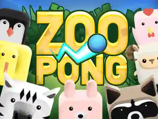 Žaidimas Zoo Pong internete