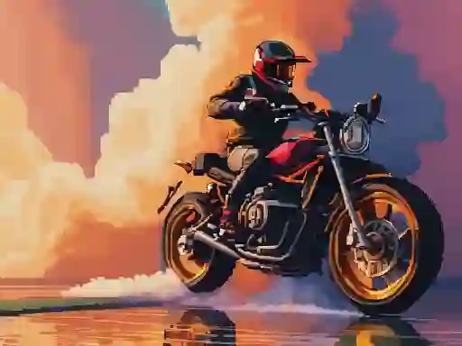 Žaidimas 3D Moto Simulator internete
