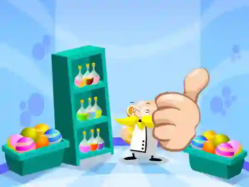 Žaidimas Crazy Professor Bubble internete