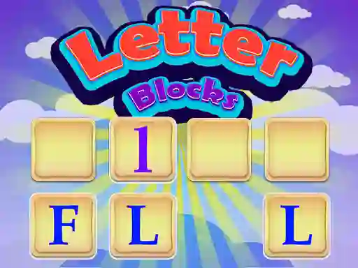 Žaidimas Letter Blocks internete