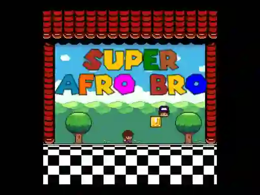 Žaidimas Super Afro Bro internete
