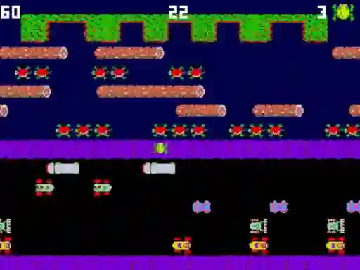 Žaidimas Clumpsy Frogger 2D internete