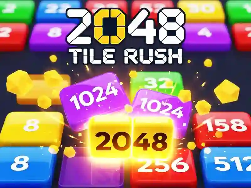Žaidimas 2048 Tile Rush internete