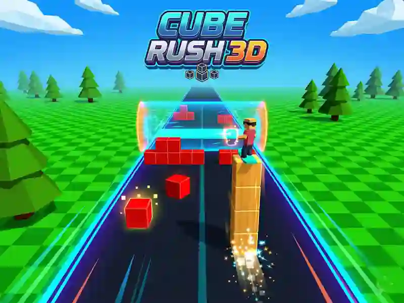 Žaidimas Cube Rush 3D internete