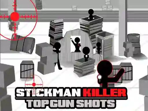 Žaidimas Stickman Killer Top gun Shots internete