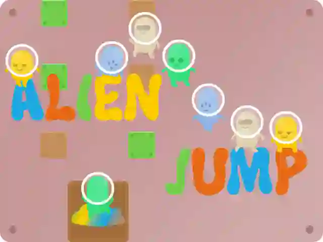 Žaidimas Alien Jump internete
