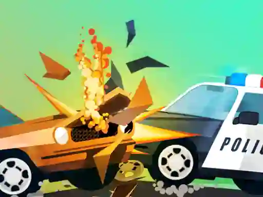 Žaidimas Police Car Attack internete