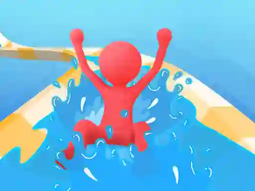 Žaidimas Waterpark Slide Race internete