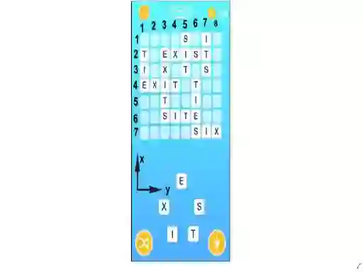 Žaidimas Word Cross internete