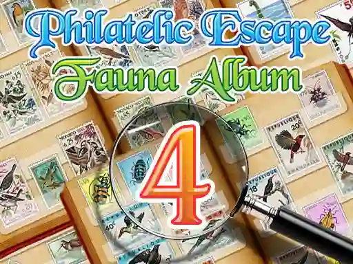 Žaidimas Philatelic Escape Fauna Album 4 internete