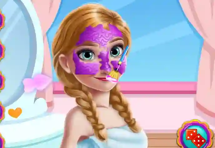 Žaidimas Ice Princess Fruity Skin Care internete