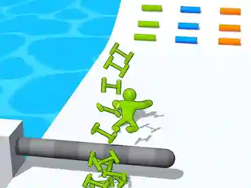 Žaidimas Ladder Master Color Run internete