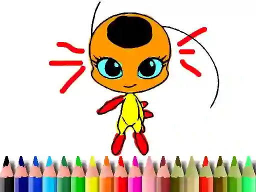 Žaidimas Back To School: Dotted Girl Coloring internete