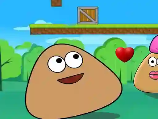 Žaidimas Pou Slide internete