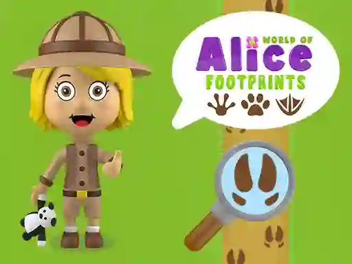 Žaidimas World of Alice Footprints internete