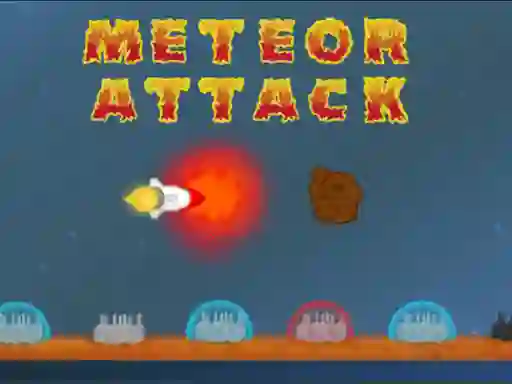 Žaidimas Meteor Attack internete