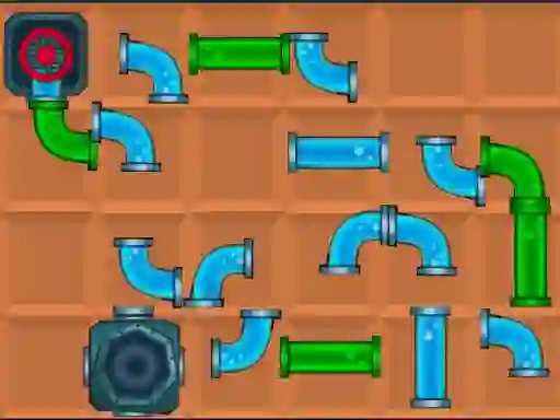 Žaidimas Connect the Pipes 2d internete