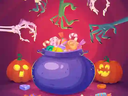 Žaidimas Cute Halloween Monsters internete