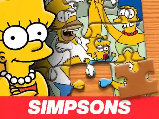Žaidimas Simpson Jigsaw Puzzle internete