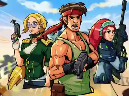 Žaidimas Metal Shooter Brother Squad internete
