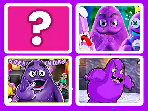 Žaidimas Grimace Shake Match Up internete
