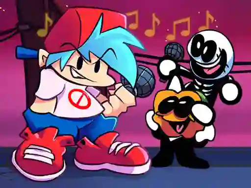 Žaidimas Friday Night Funkin Music Notes internete
