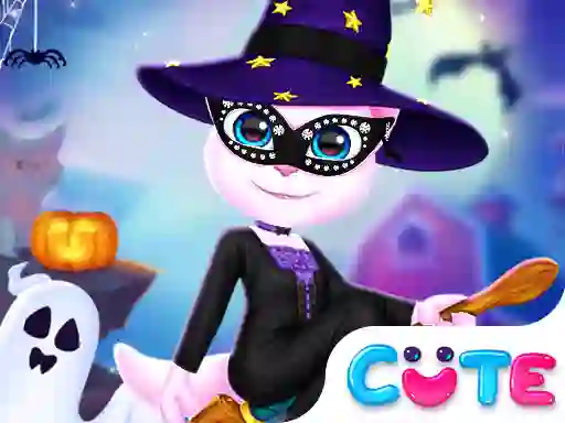 Žaidimas Cat Girl Halloween Preparation internete
