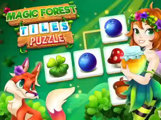 Žaidimas Magic Forest Tiles Puzzle internete